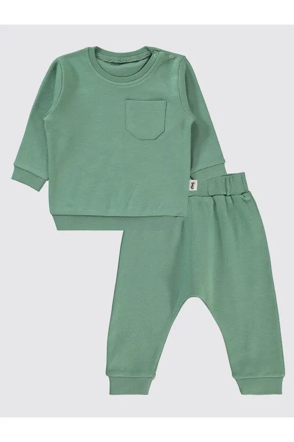 Baby Set 0-24 Months Aqua Green - Package