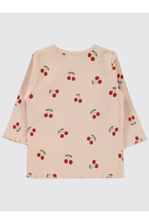 Sweat-shirt bébé 0-24 mois, couleur poudre - Emballage