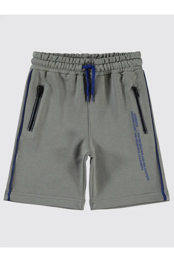 Capri garçon 6-9 ans Gris - Pack