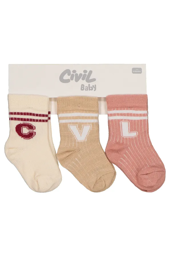 Bebek Çorap Setleri 2-9 Yaş Standart - Paket