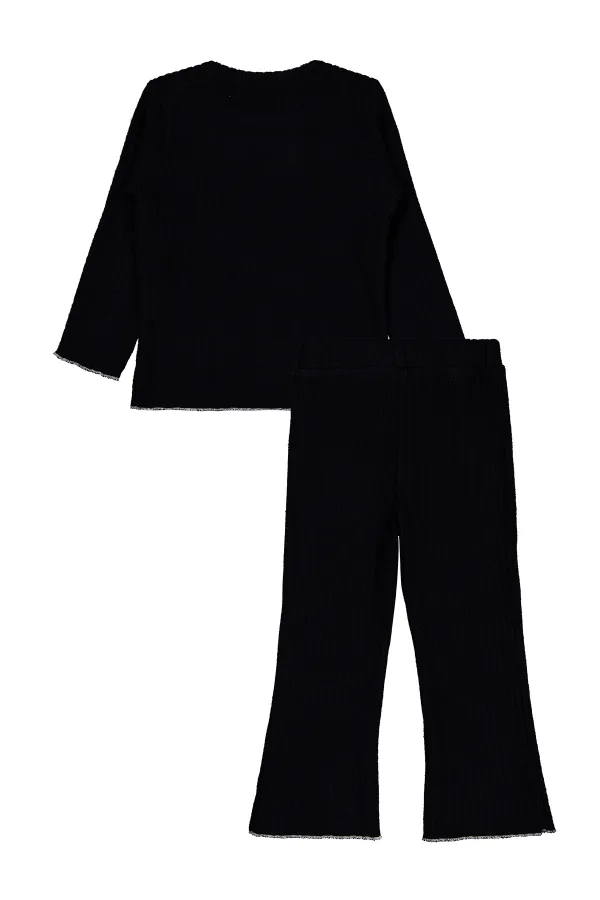 Girls' Suit 6-9 Years Old Black - Package