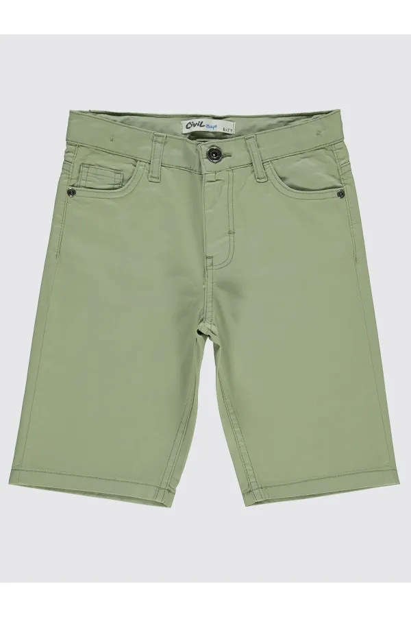 Boys Capri 10-13 Years Old Almond Green - Package