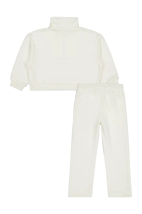 Girls Tracksuit 6-9 Years Old Ecru - Package