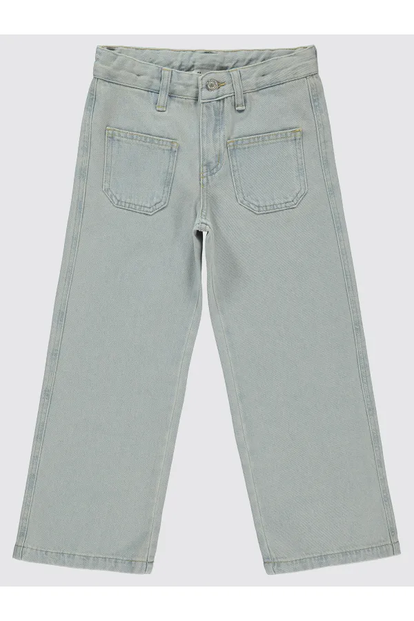 Girls Trousers 10-13 Years Old Ice Blue - Package