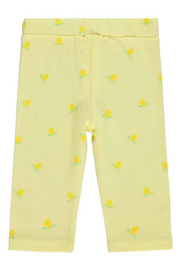 Leggings pour filles, 6-9 ans, jaunes - Lot