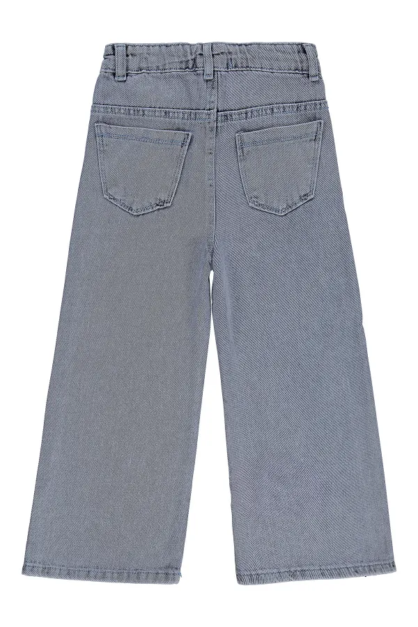 Girl's Trousers Jeans 10-13 Years Blue - Package