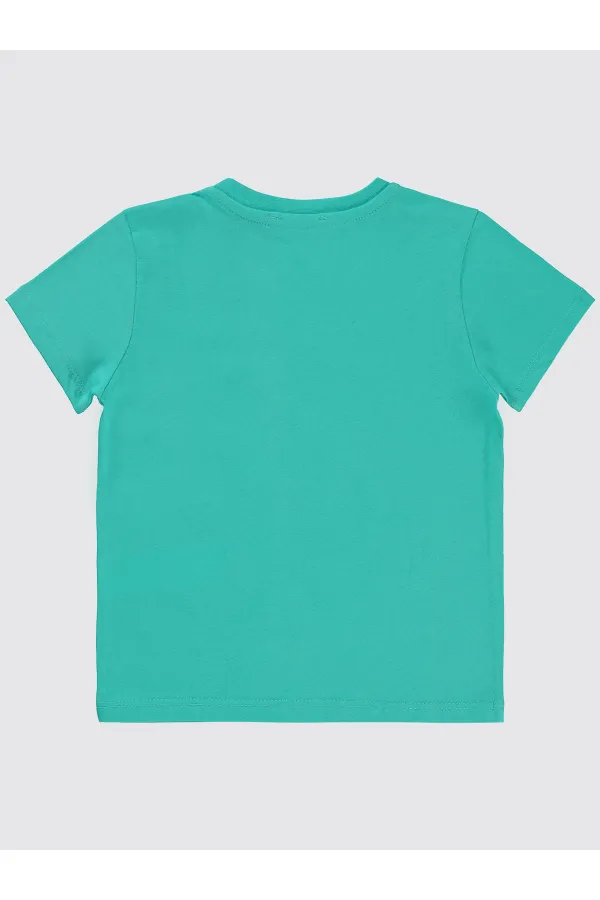 Boys T-Shirt 2-5 Years Mint - Pack