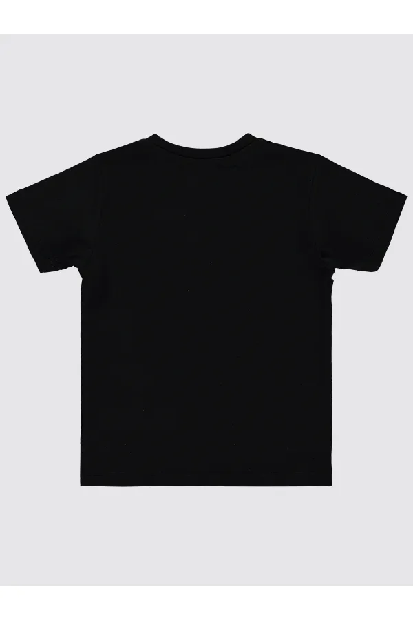 Boys T-Shirt 2-5 Years Old Black - Pack