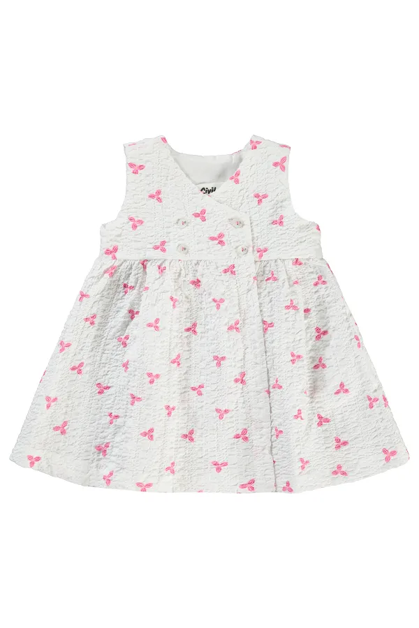 Bebek Jile ve Elbise 0-24 Ay Fuşya - Paket