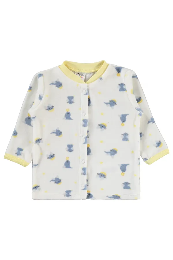 Baby Pajama Set 0-24 Months, Off-White - Package