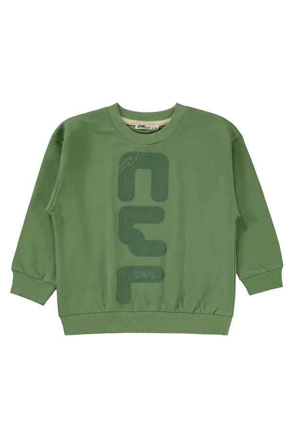 Boys Tracksuit Set 2-5 Years Old Khaki - Package