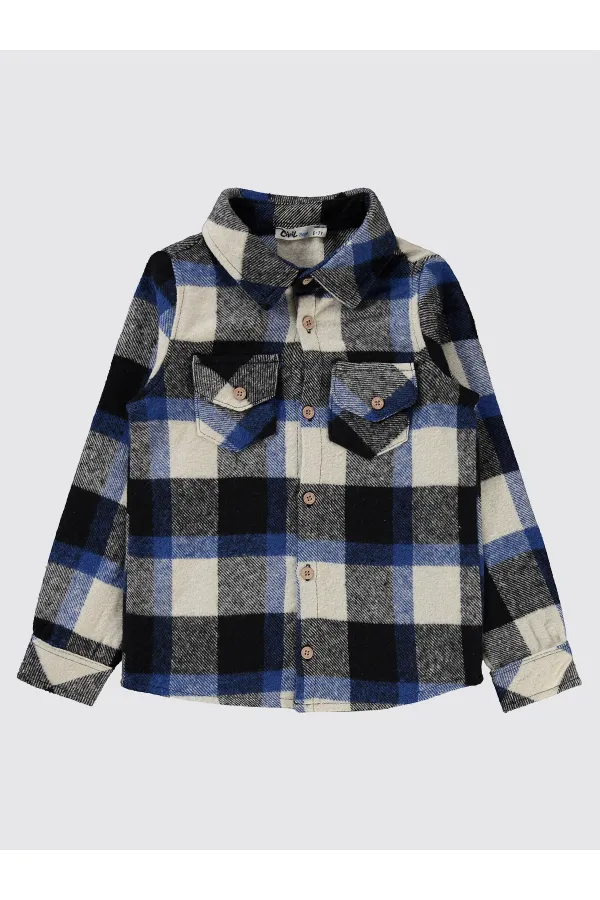 Chemise garçon 6-9 ans Saks - Emballage