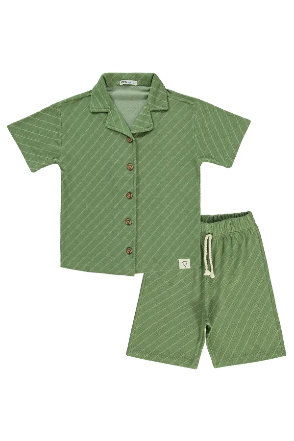 Boys' Suit 6-9 Years Green - Package