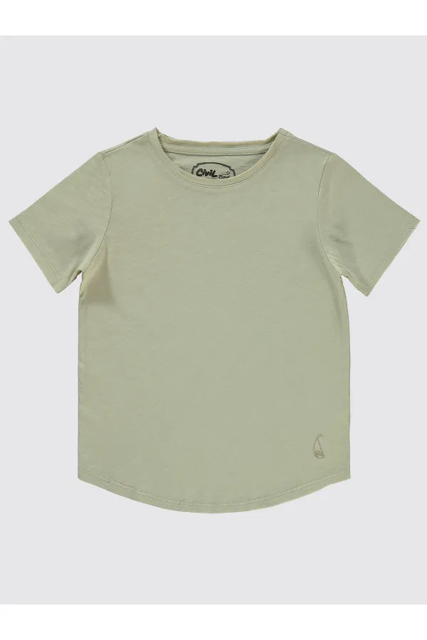 Lot de T-shirts pour garçons de 6 à 9 ans, gris doux
