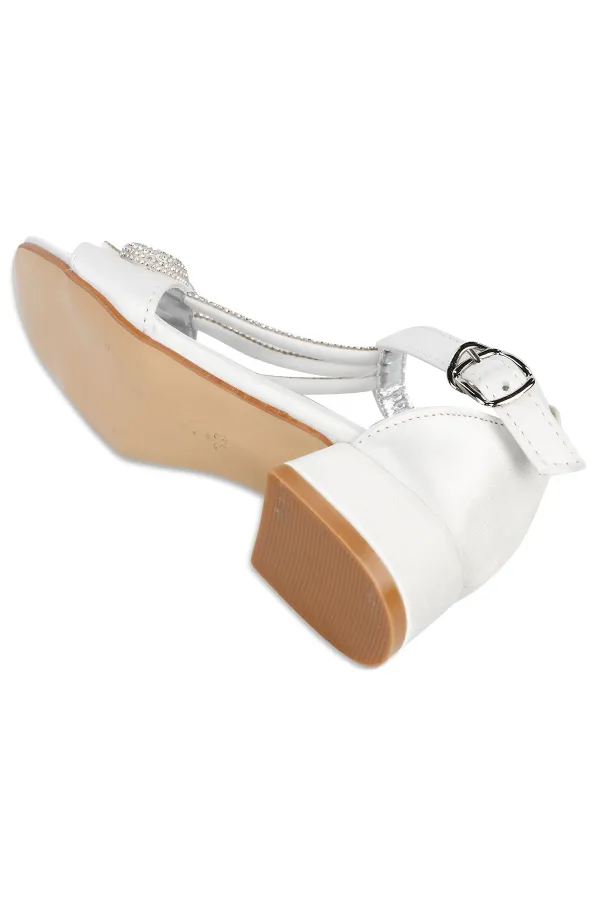 Girls' Evening Shoes Size 26-30 Pearl - Package