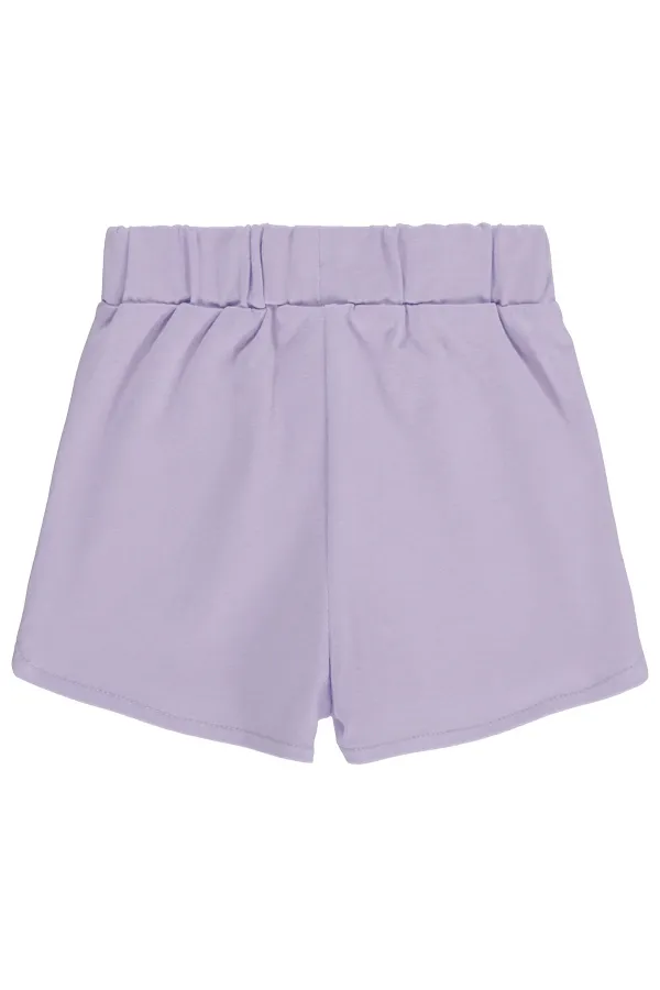 Short bébé 0-24 mois lilas - Paquet
