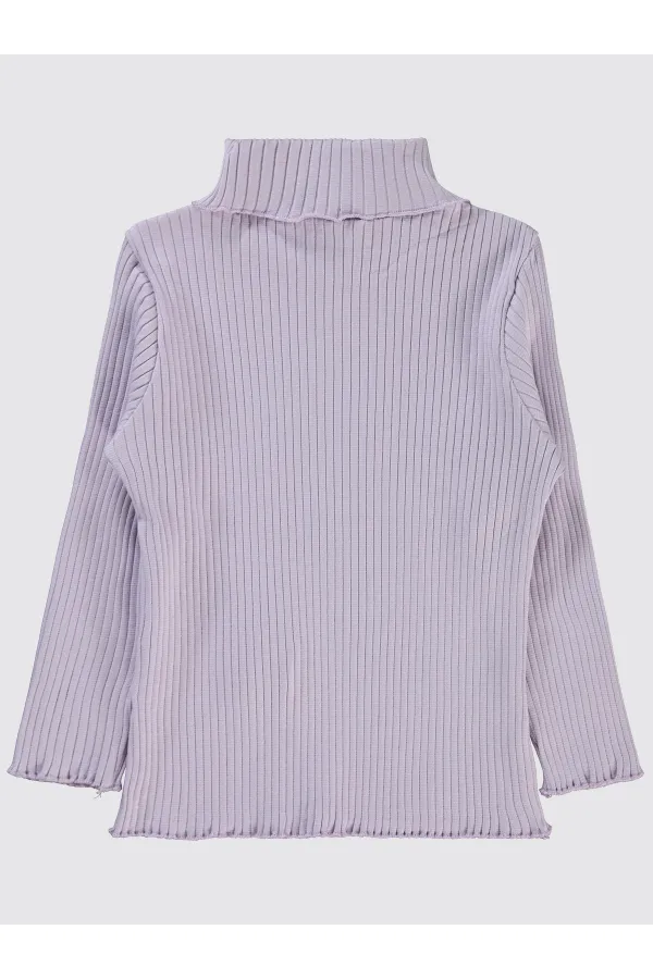 Sweat-shirt pour fille de 2 à 5 ans, couleur lavande douce - Emballage