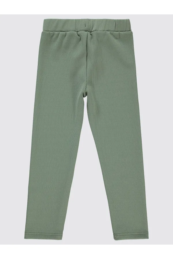 Collants verts pour filles de 6 à 9 ans - Paquet