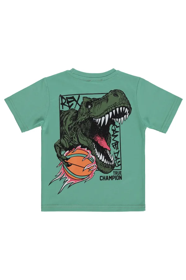 Boys' T-Shirt Km 2-5 Years Green - Pack