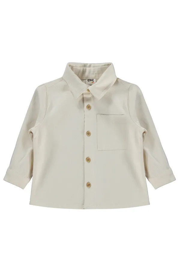 T-shirt bébé 0-24 mois, écru - Emballage