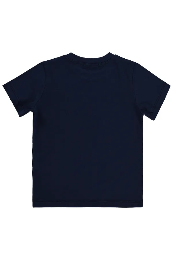 Erkek Çocuk Tişört 2-5 Yaş Lacivert - Paket