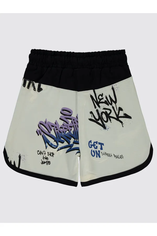 Boy Shorts 10-13 Years Old Light Gray - Package