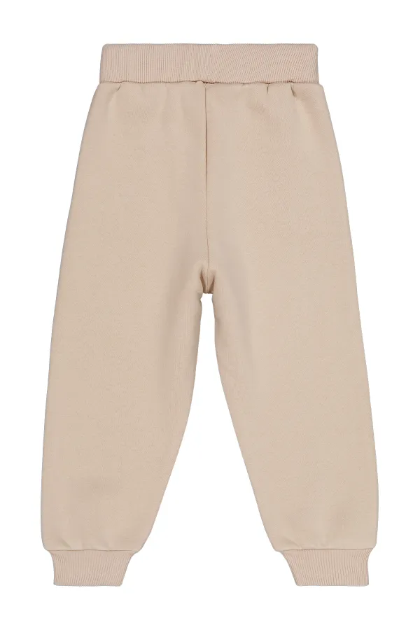 Bas de survêtement garçon 2-5 ans beige - Lot