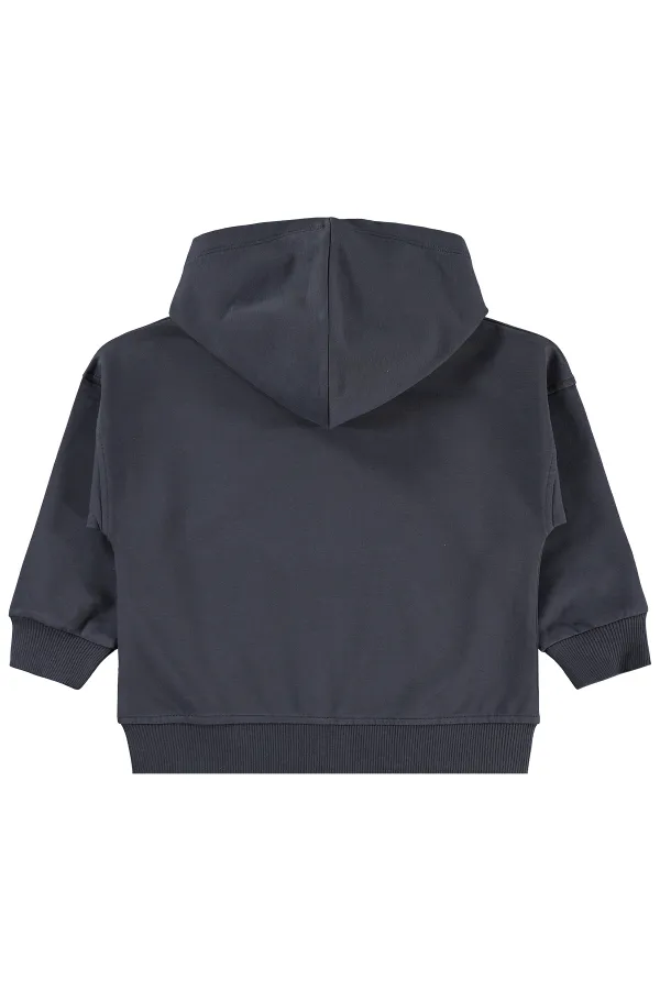 Gilet pour fille, 2-5 ans, anthracite - Lot