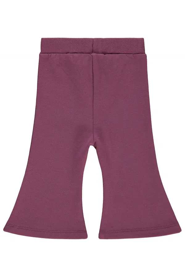Pantalon de survêtement bébé 0-24 mois Rose poudré foncé - Lot