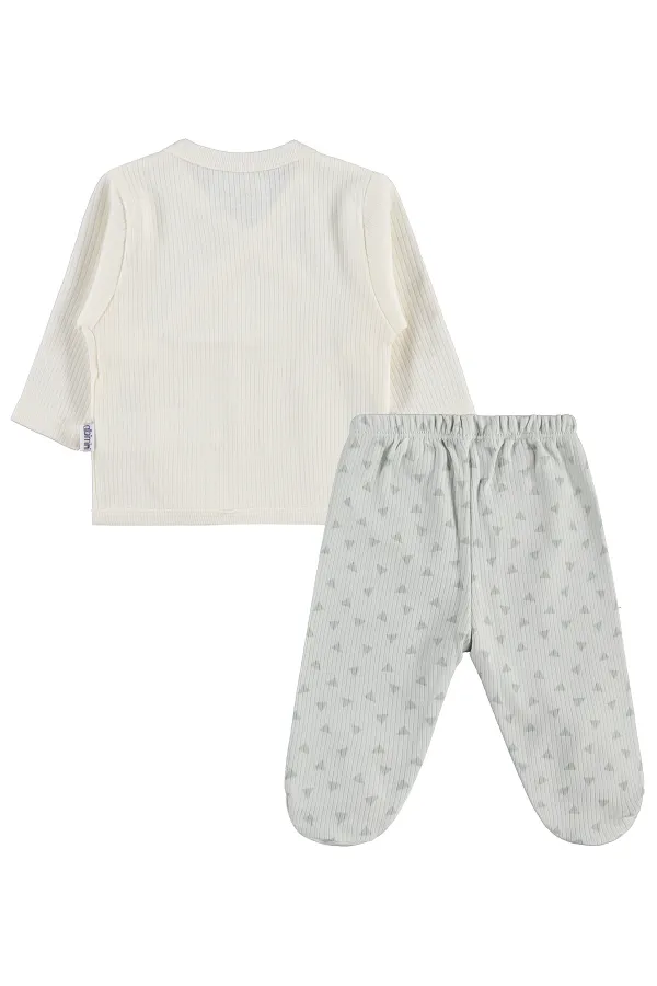 Baby Bodysuit Sets 0-24 Months Green - Package