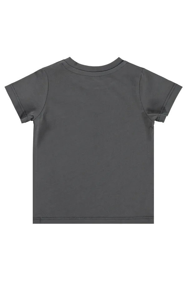 Bebek Tişört Km 0-24 Ay Füme - Paket