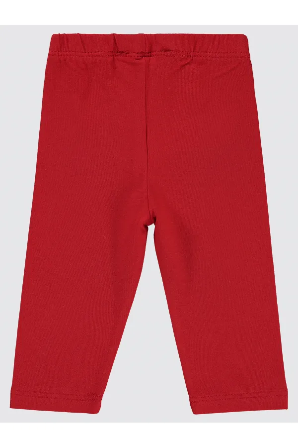 Bebek Tayt 0-24 Ay Kırmızı - Paket