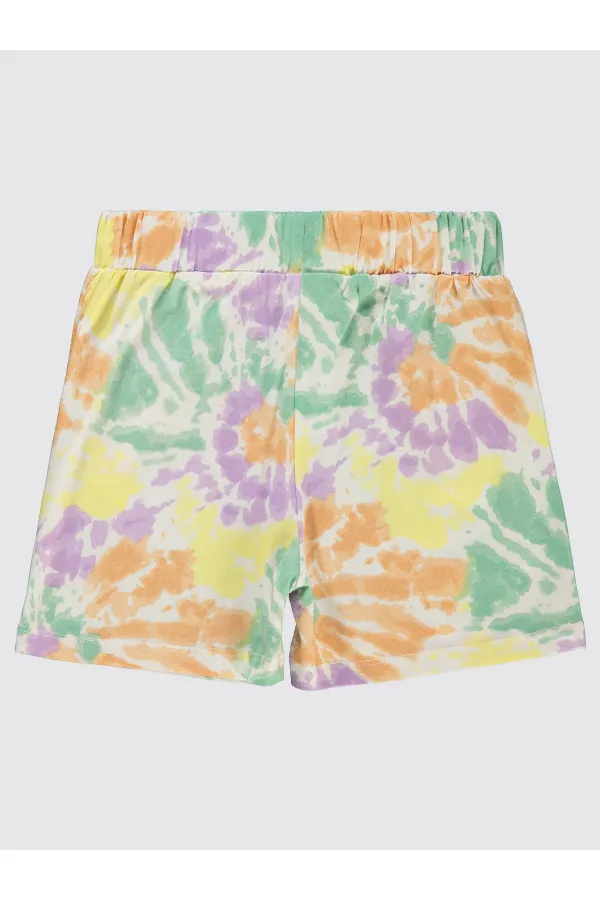 Kız Çocuk Şort 6-9 Yaş Lila - Paket