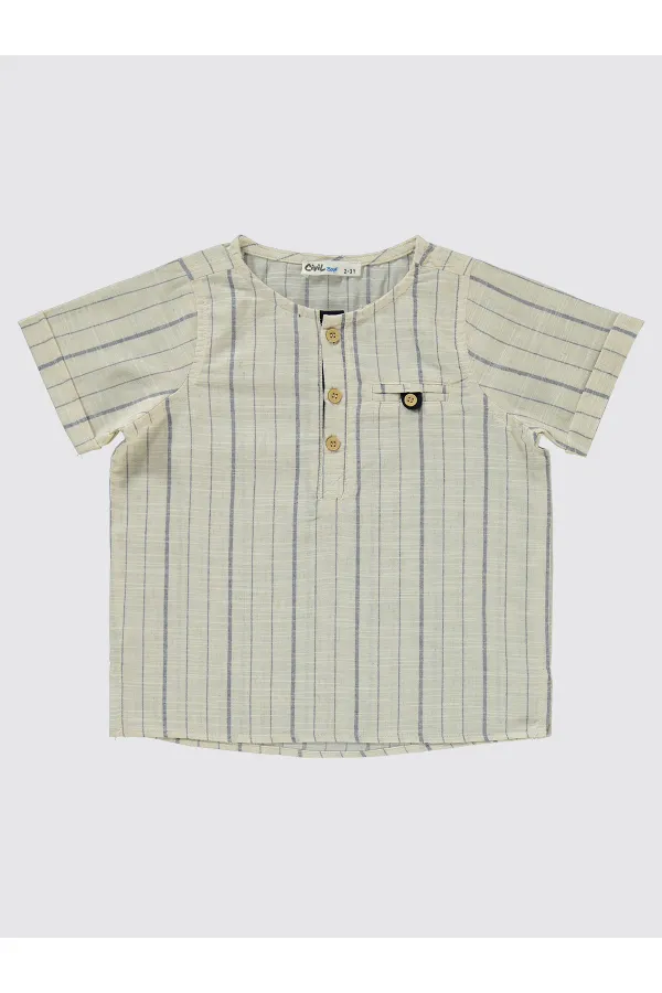 Costume garçon 2-5 ans indigo - Emballage