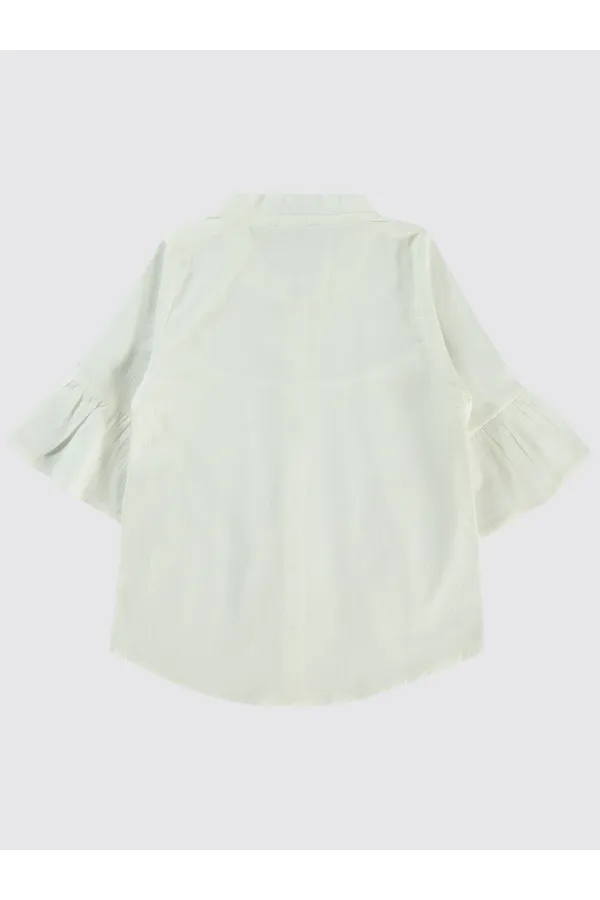 Girl's Shirt 6-9 Years White - Package