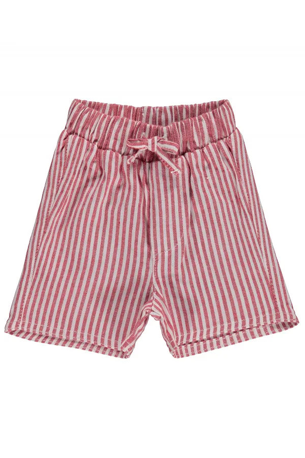 Short bébé rouge 0-24 mois - Lot