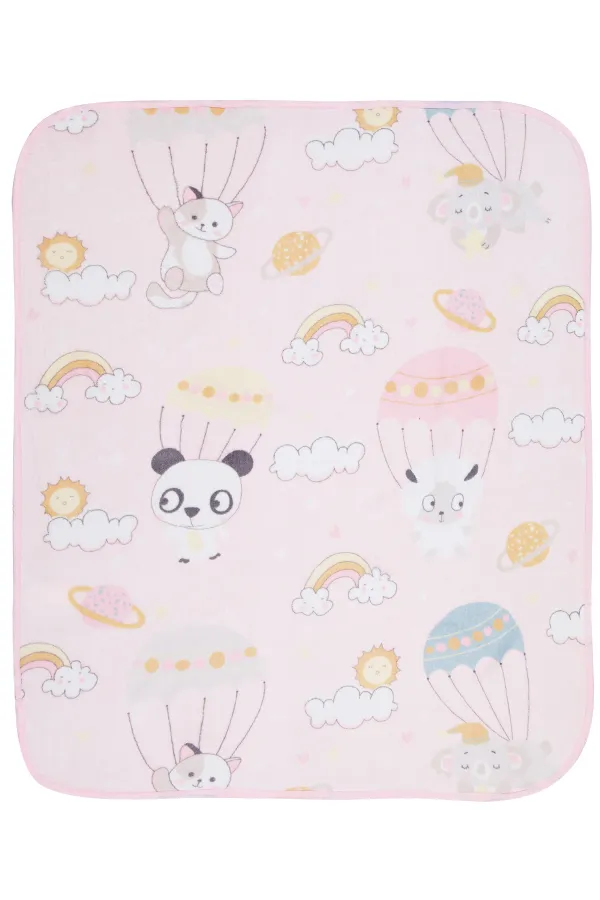 Bebek Battaniye ve Kundak 0-24 Ay Pembe - Paket