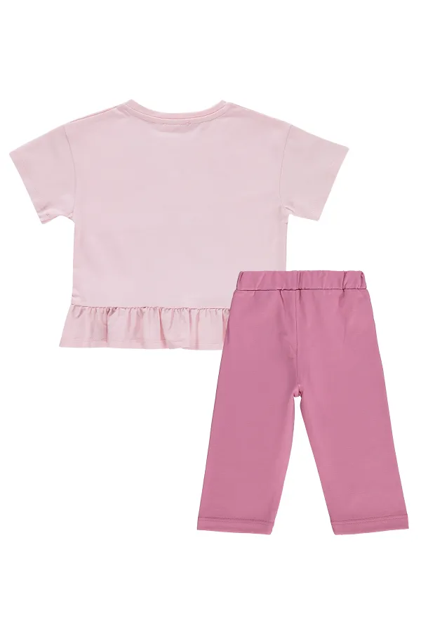 Girls' Team Set 2-5 Years Powder Pink - Pack