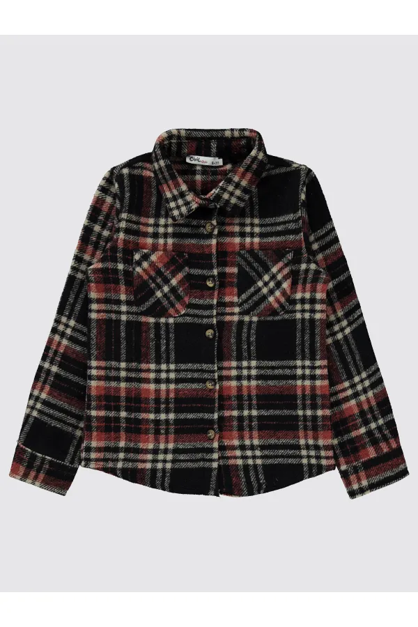 T-shirt marron pour fille de 6 à 9 ans - Emballage