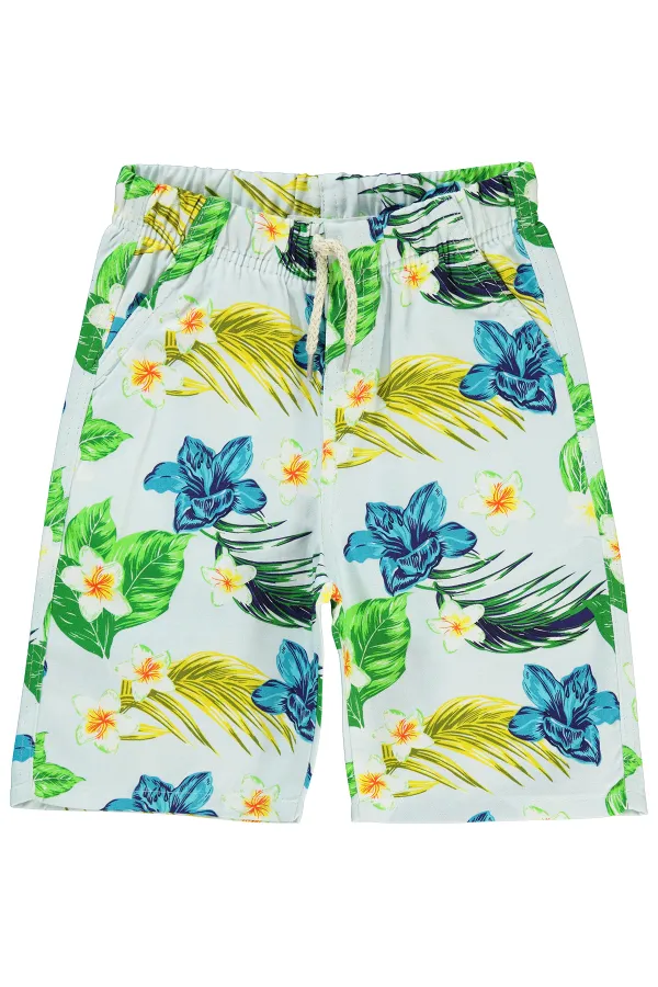 Shorts pour garçons 6-9 ans, couleur menthe - Emballage