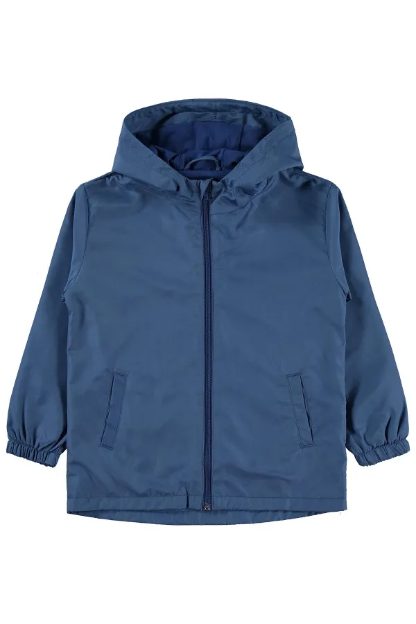Erkek Çocuk Yağmurluk 10-13 Yaş Petrol - Paket
