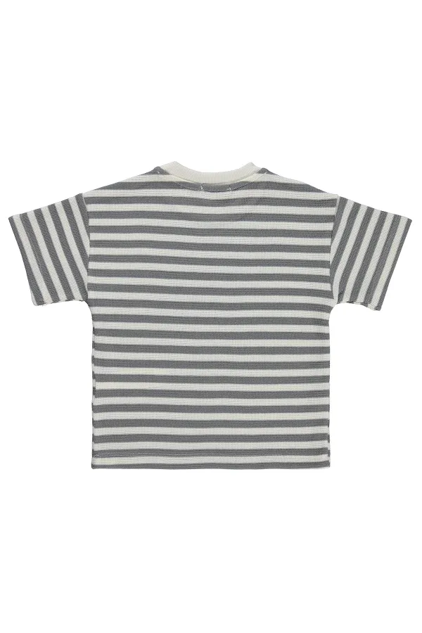 Lot de t-shirts gris pour garçons de 2 à 5 ans