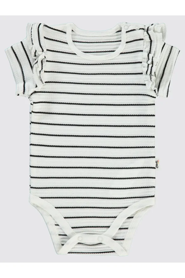 Body bébé à boutons-pression 0-24 mois écru - Emballage