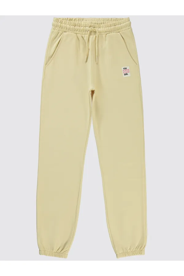 Kız Çocuk Eşofman Altı 10-13 Yaş Sarışın Ağaç - Paket