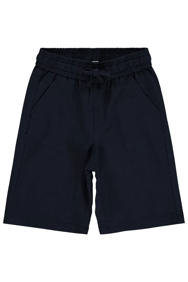 Boys' Capri Pants, Ages 6-9, Navy Blue - Pack