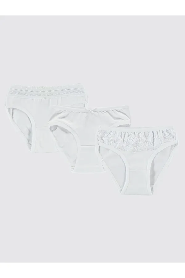 Kız Çocuk İç Çamaşırı 2-9 Yaş Standart - Paket Civil