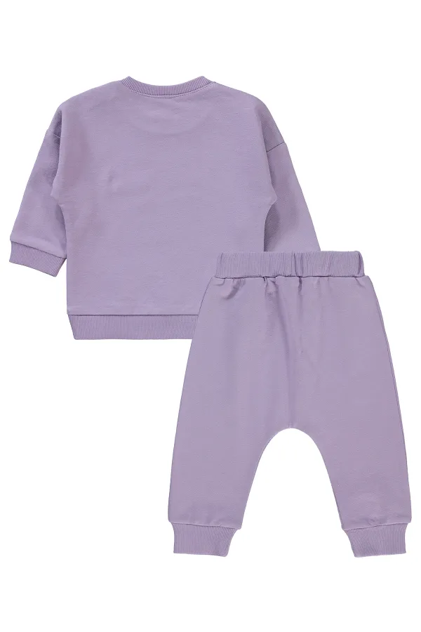 Bebek Takım 0-24 Ay Lila - Paket