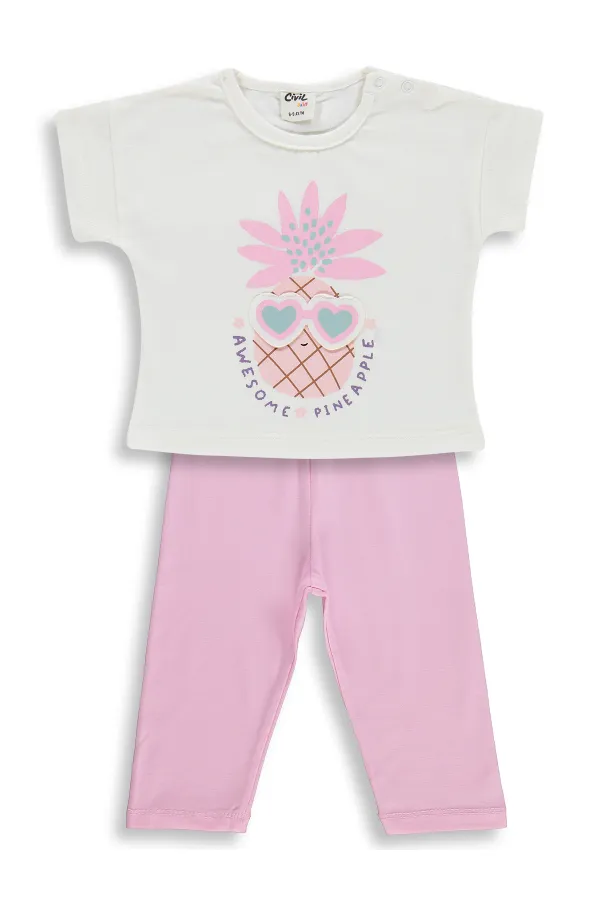 Ensemble bébé 0-24 mois, blanc cassé - Emballage