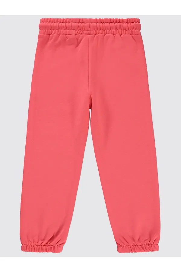 Kız Çocuk Eşofman Altı 2-5 Yaş Günbatımı Mercanı - Paket