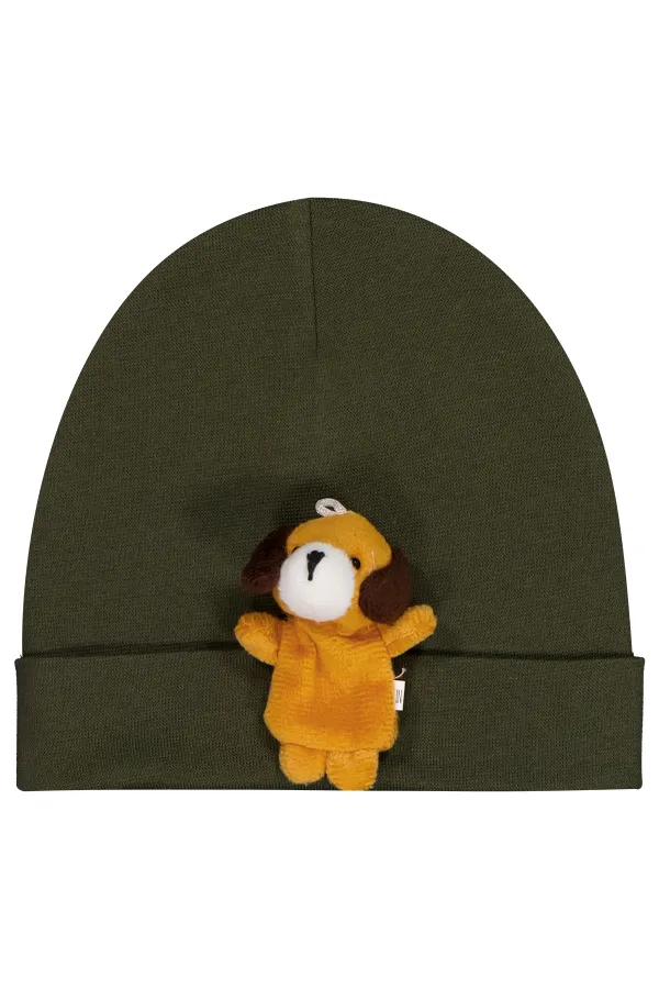 Baby Hats, Berets and Sets 0-24 Months Khaki Green - Package